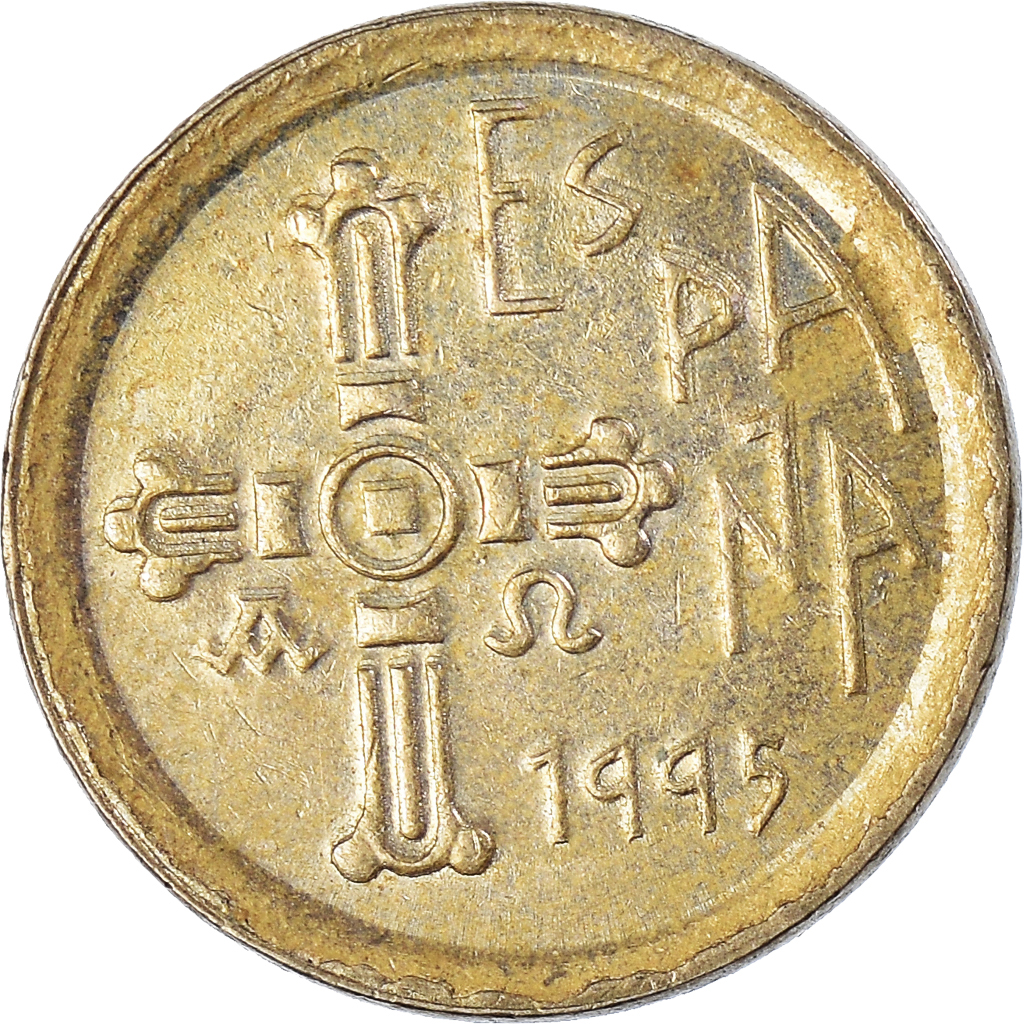 Moneda, España, 5 Pesetas, 1995