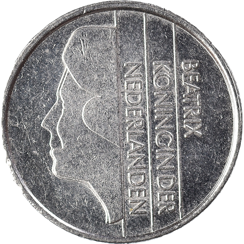 Moneda, Países Bajos, 25 Cents, 1984