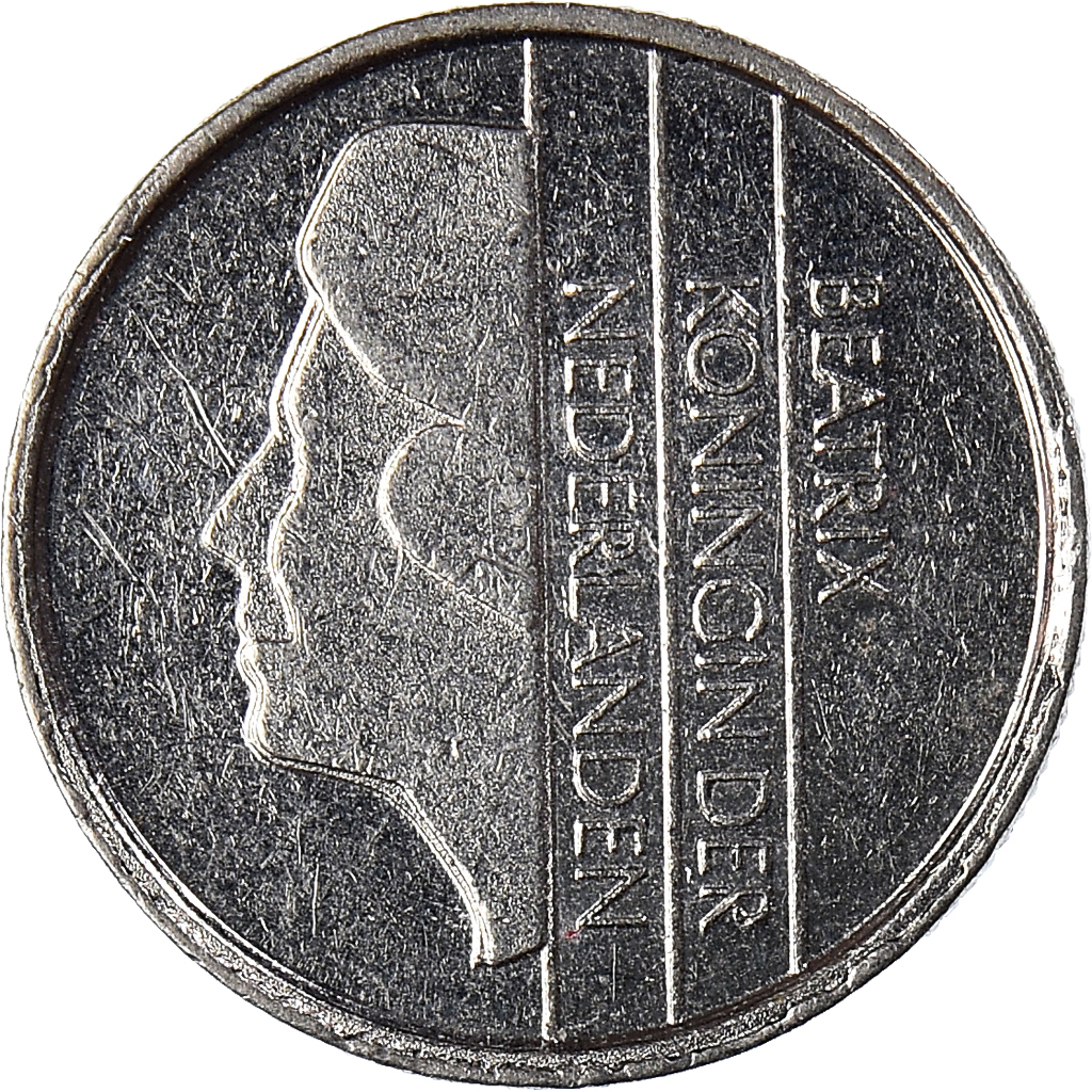 Moneda, Países Bajos, 10 Cents, 1991