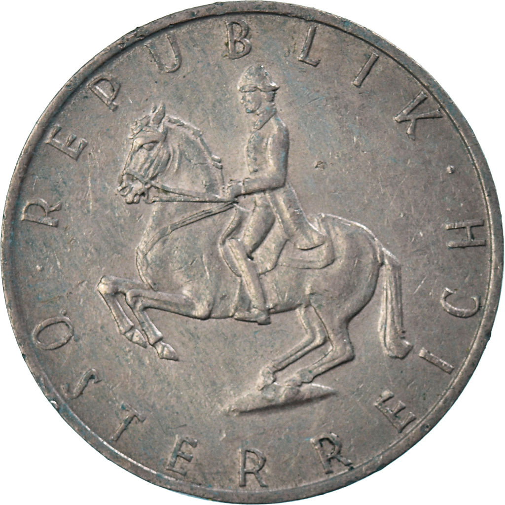 Coin, Austria, 5 Schilling, 1970