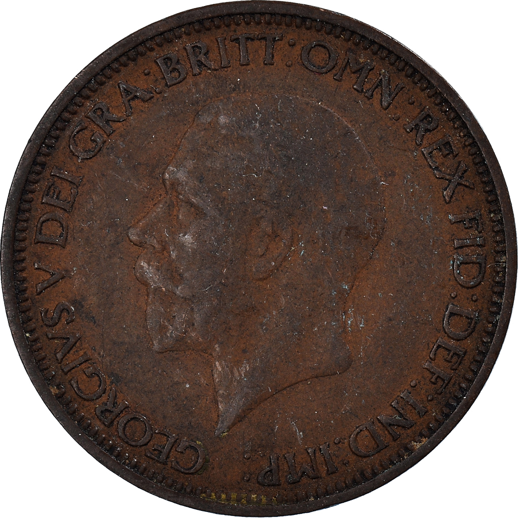 Coin, Great Britain, 1/2 Penny, 1936