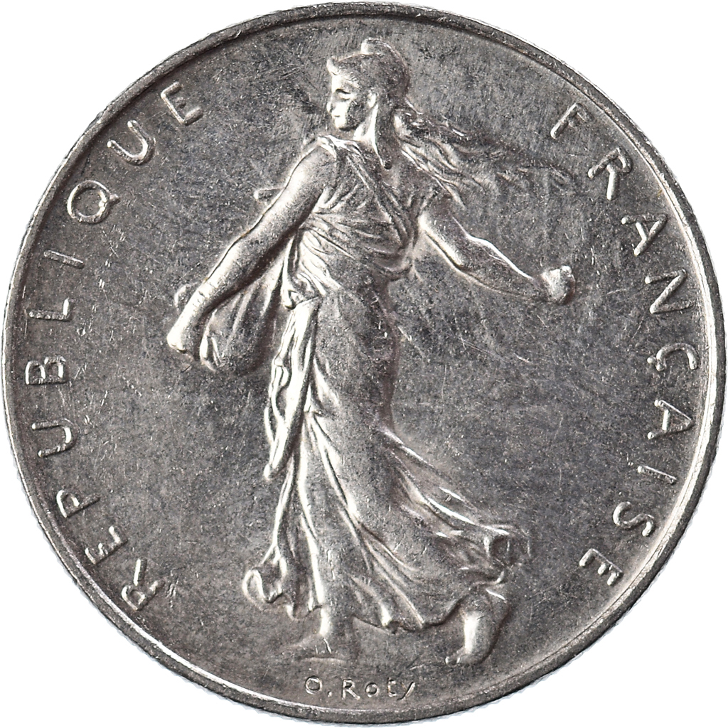 Moneda, Francia, Franc, 2001