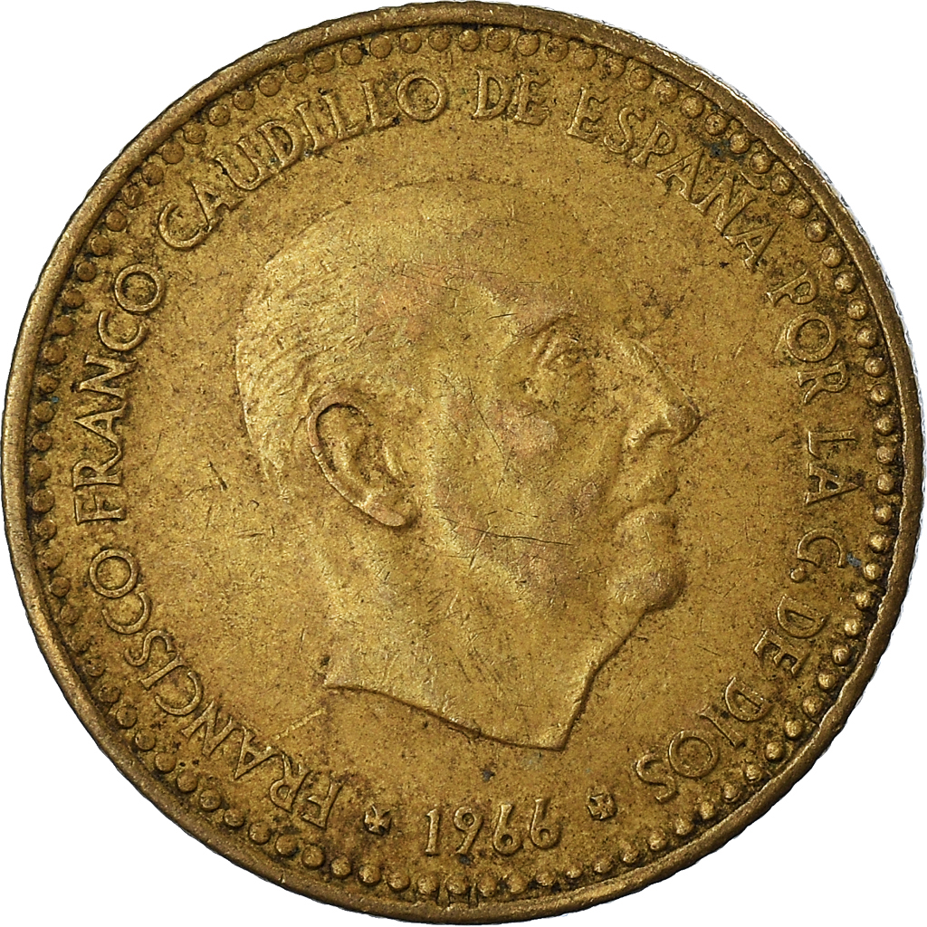Moneda, España, Peseta, 1966