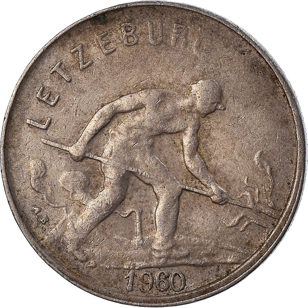 Moneda, Luxemburgo, Franc, 1960
