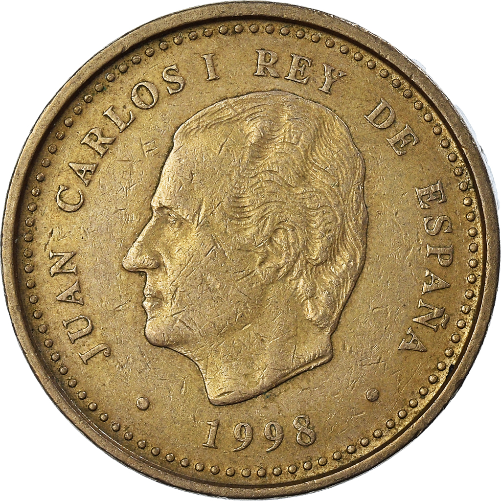 Moneda, España, 100 Pesetas, 1998