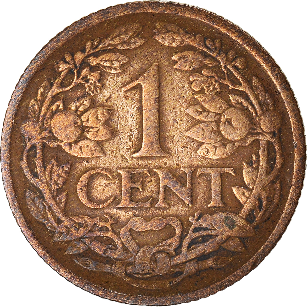 Moneda, Países Bajos, Cent, 1916