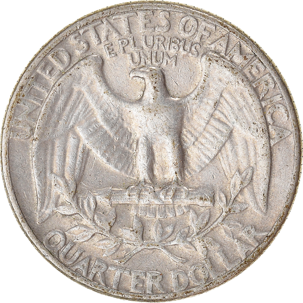 Moneda, Estados Unidos, Quarter, 1967