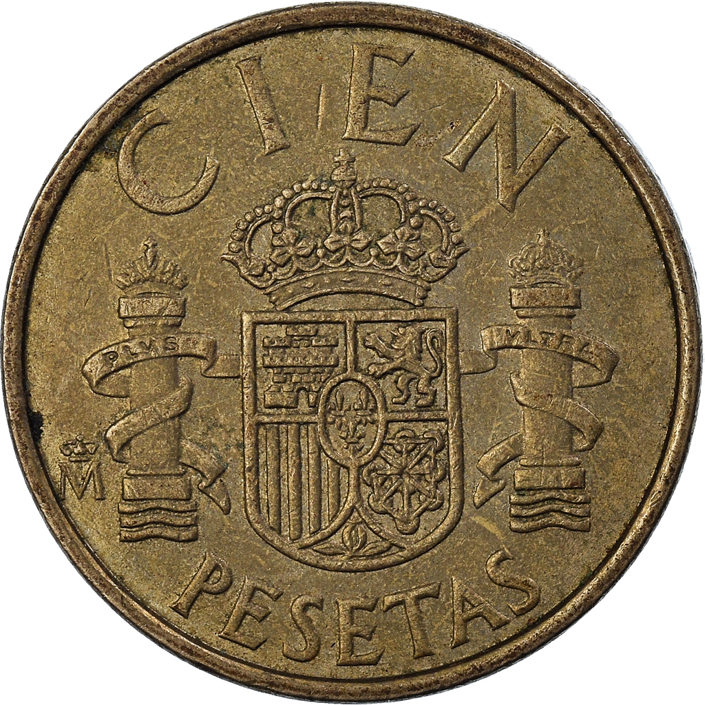 Moneda, España, 100 Pesetas, 1982