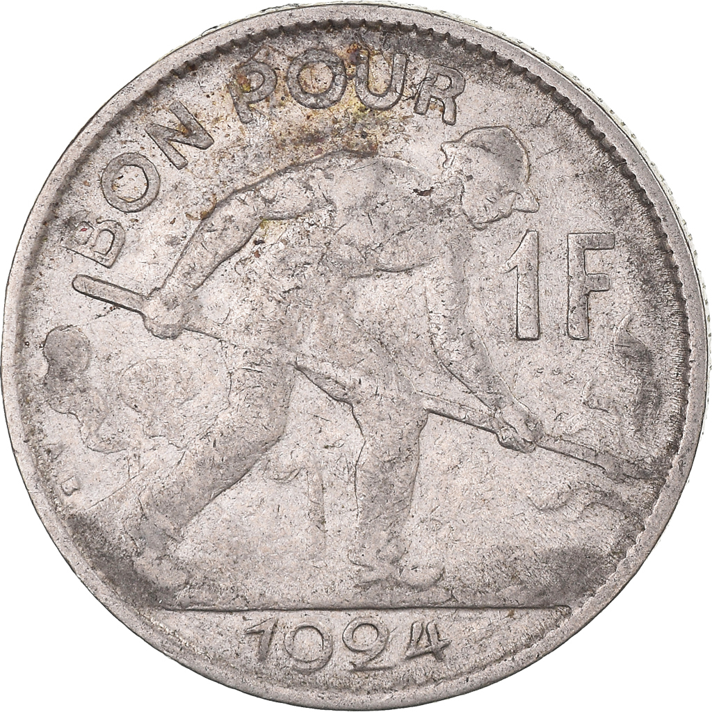 Moneda, Luxemburgo, Franc, 1924