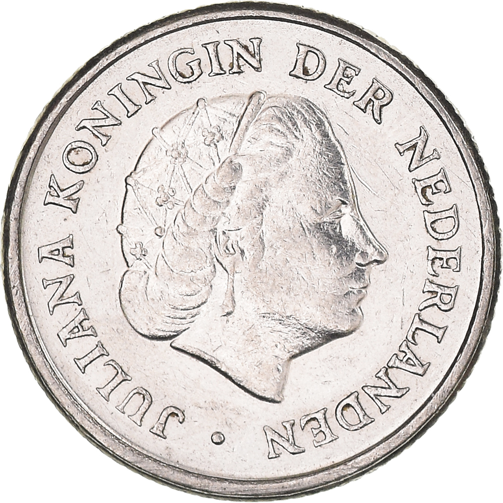 Moneda, Países Bajos, Cent, 1968
