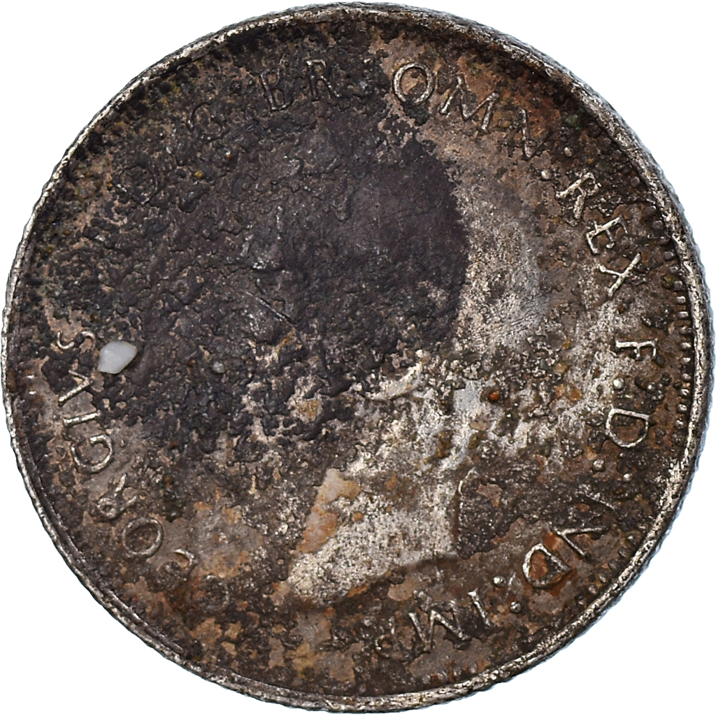 Moneda, Gran Bretaña, 6 Pence, 1945