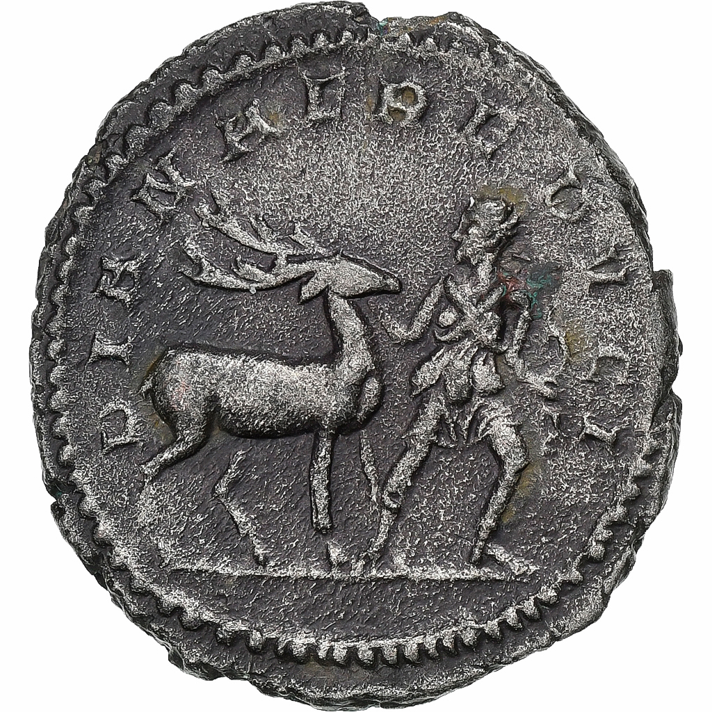 Postumus, Antoninianus, 266-267, Trier, Billon, , RIC:300