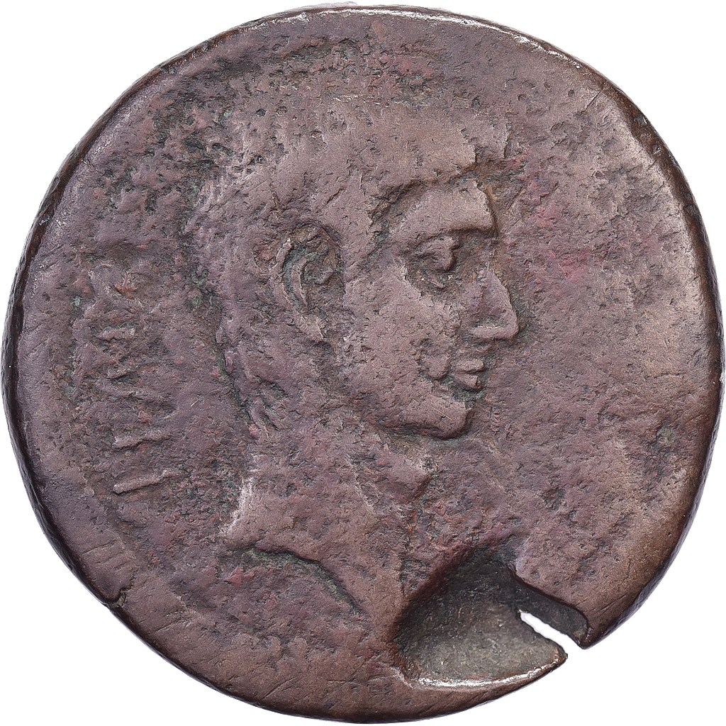 Octavian, Æ, ca. 38 BC, Italian Mint, Bronze, , RPC:I-621