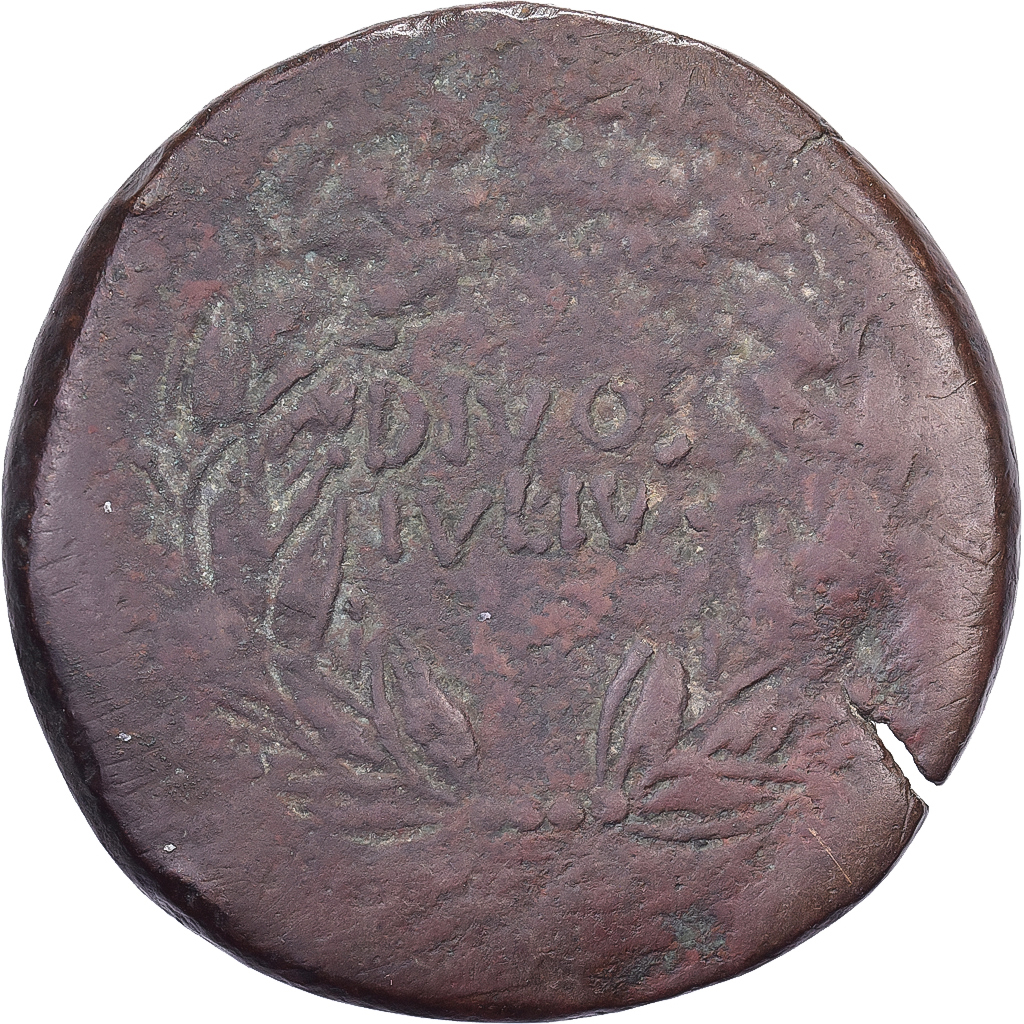 Octavian, Æ, ca. 38 BC, Italian Mint, Bronze, , RPC:I-621