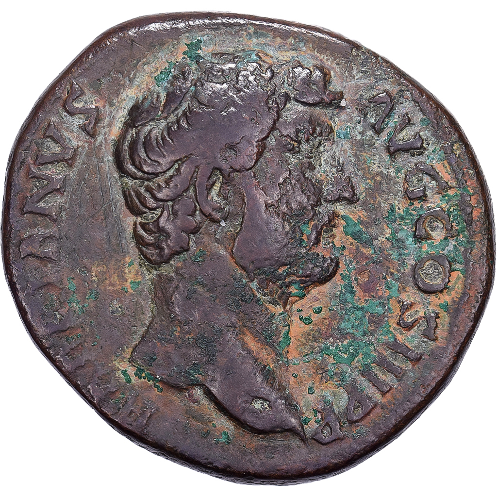 Hadrian, As, 137-138, Rome, Bronze, VF, RIC:2415
