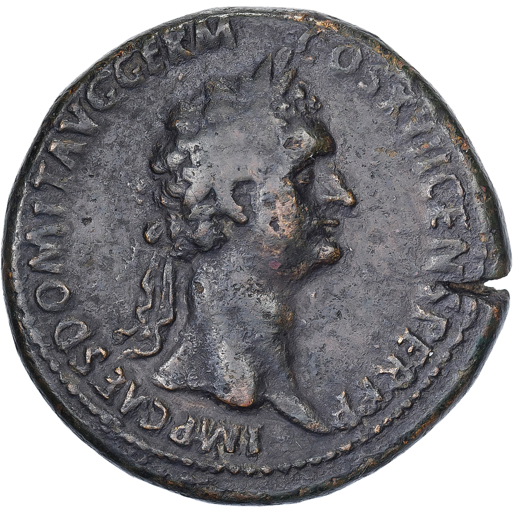 Domitian, Sestertius, 95-96, Rome, Bronze, 