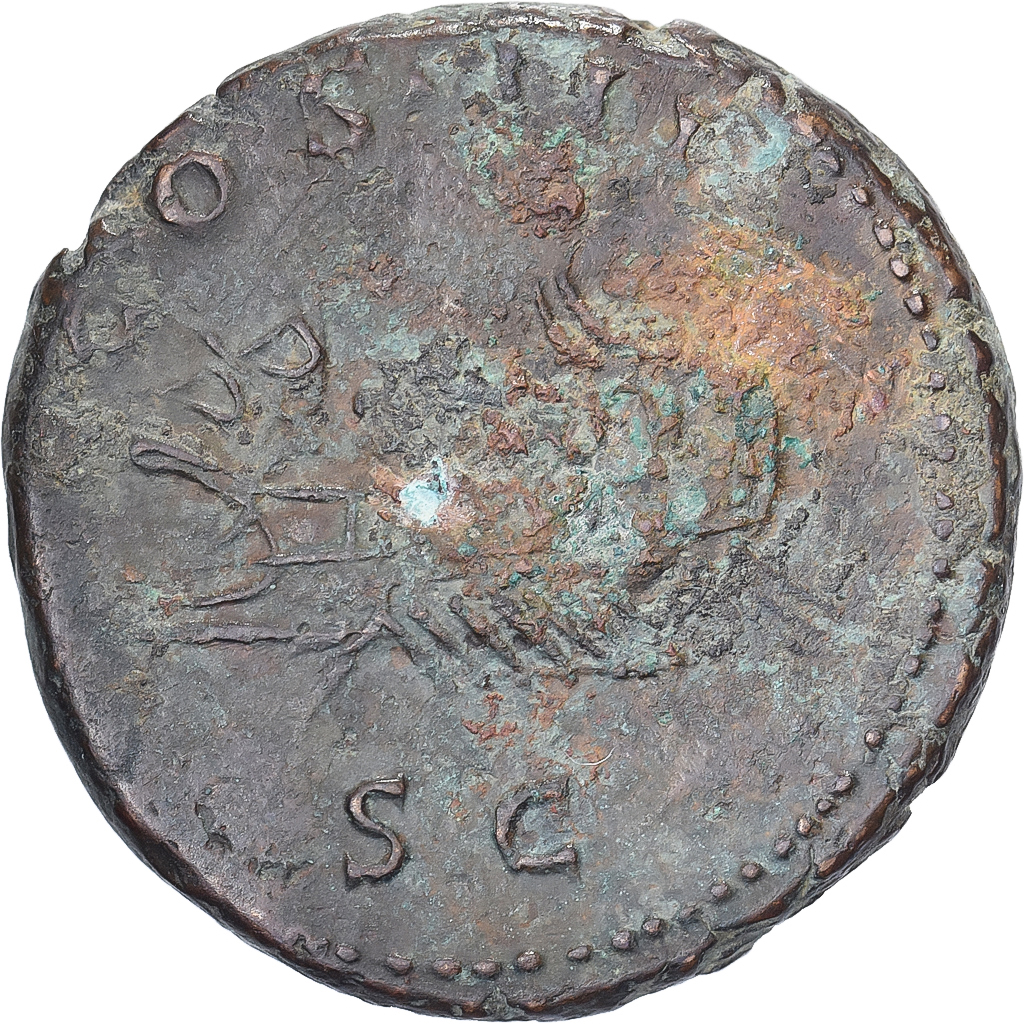 Hadrian, As, 125-127, Rome, Bronze, , RIC:818