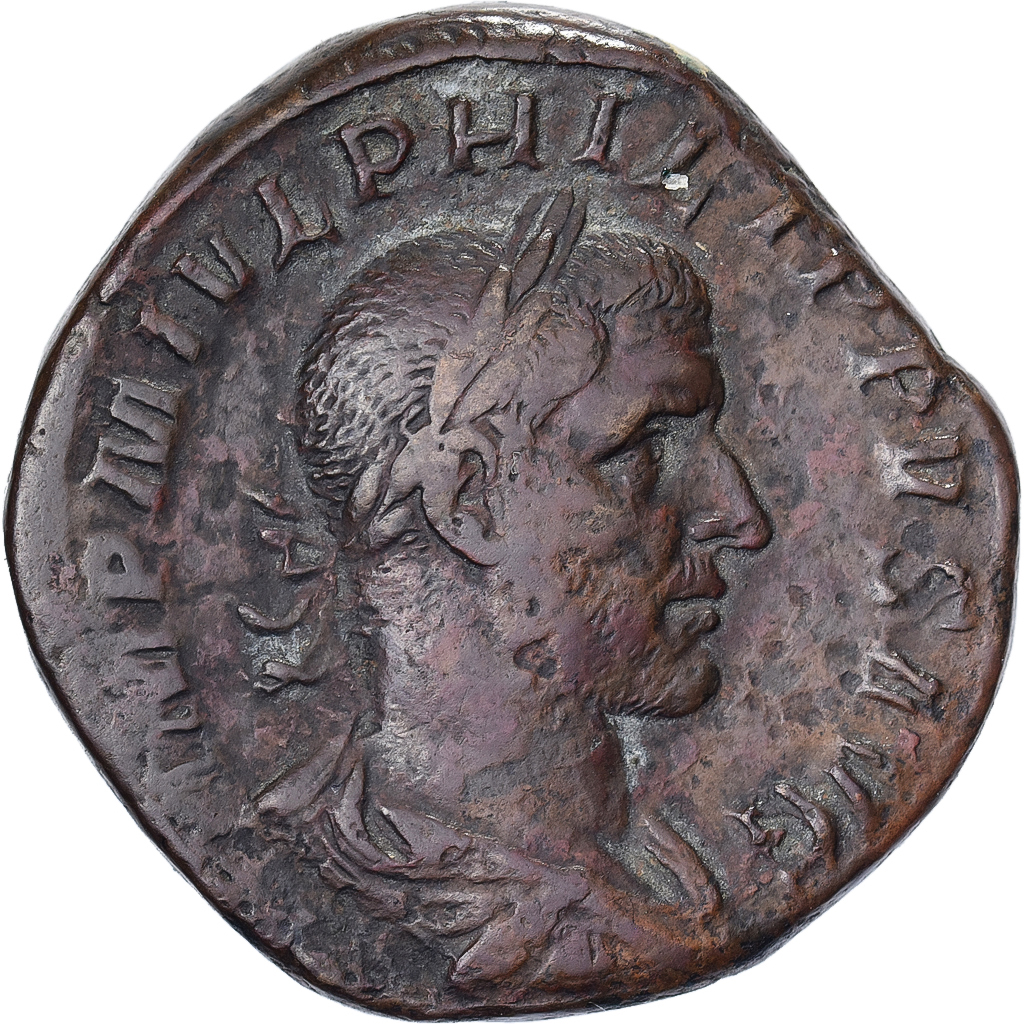 Philip I, Sestertius, 244-249, Rome, Bronze, , RIC:185