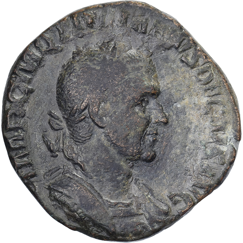 Trajan Decius, Sestertius, 249-251, Rome, Bronze, 