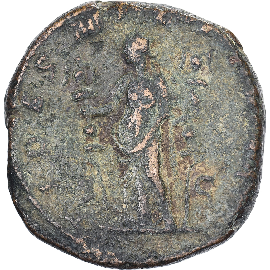 Valerian I, Sestertius, 254, Rome, Bronze, , RIC:160
