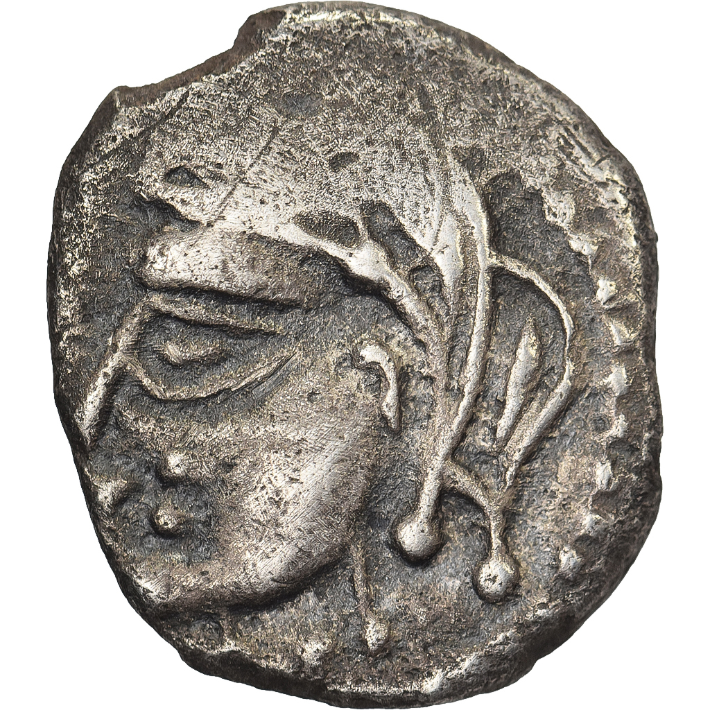 Bituriges Cubi, Lemovices, Quinarius, ca. 80-50 BC, Silver, AU