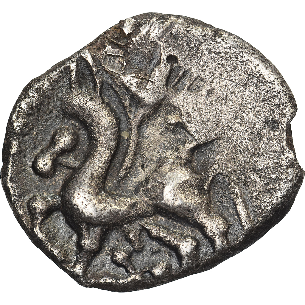 Bituriges Cubi, Lemovices, Quinarius, ca. 80-50 BC, Silver, AU