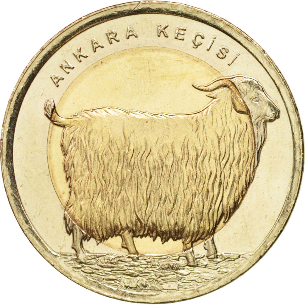 Coin, Turkey, Lira, 2015, , Bi-Metallic