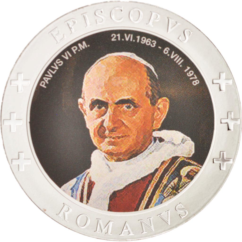 Vatican, Medal, Paulus VI, 1963-1978, , Copper Plated Silver