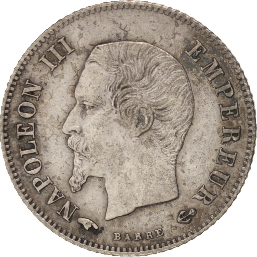 Coin, France, Napoleon III, Napoléon III, 20 Centimes, 1860, Paris, 