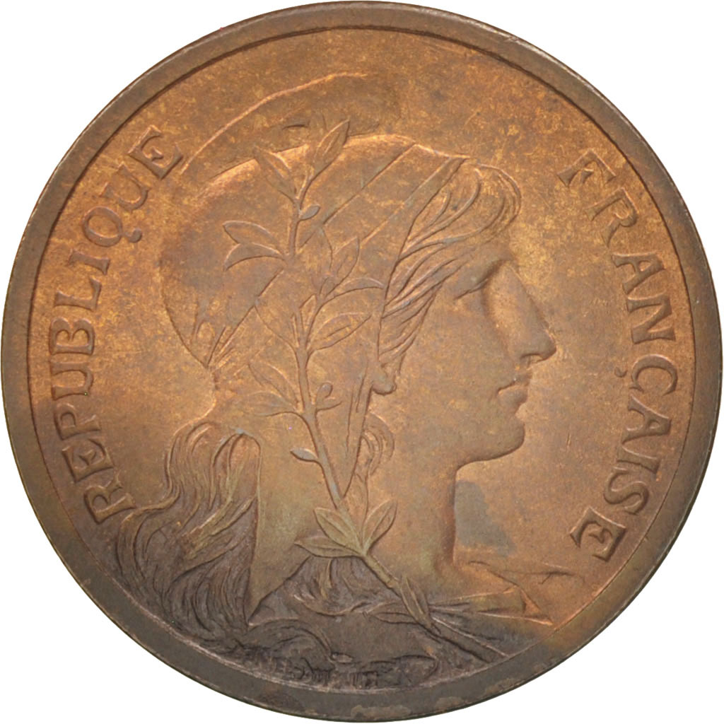Coin, France, Dupuis, 2 Centimes, 1902, Paris, , Bronze, KM:841