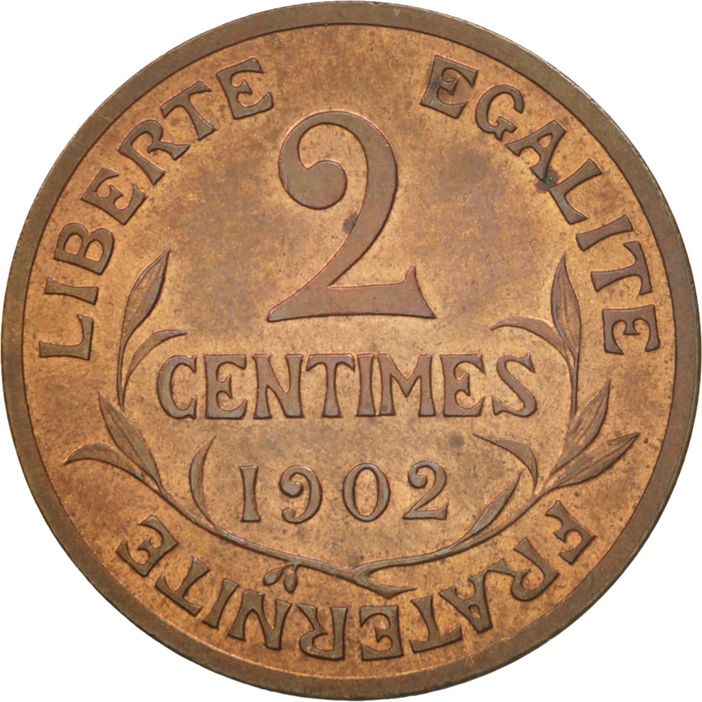 Coin, France, Dupuis, 2 Centimes, 1902, Paris, , Bronze, KM:841